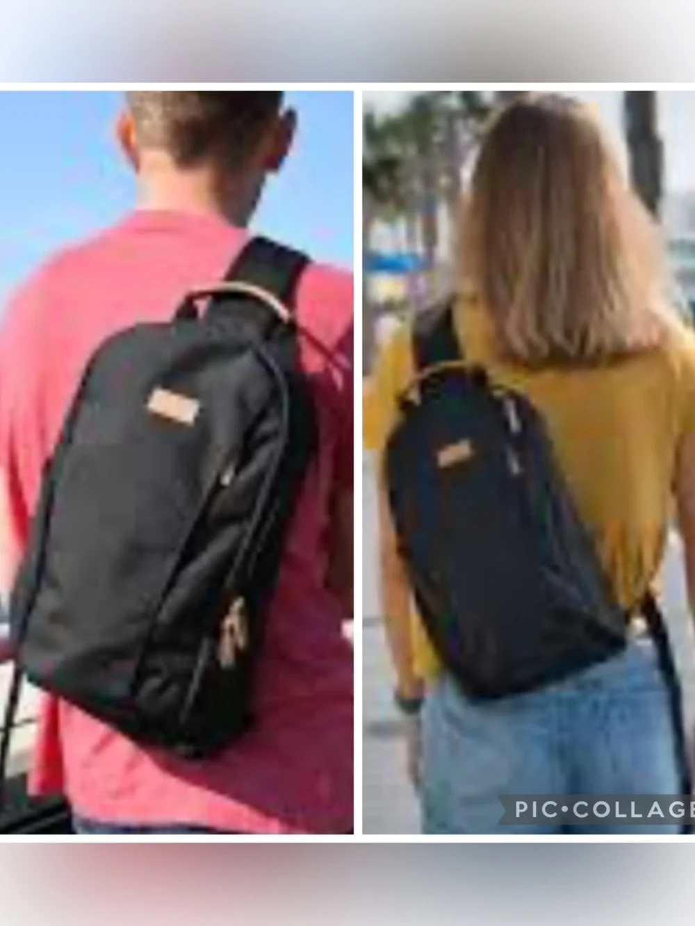 GULU Made Changemaker Sling Pack Black Water Resistant 13” Laptop Bag